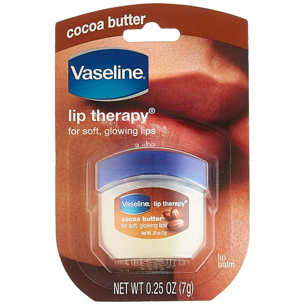 Vaseline Lip Therapy Cocoa Butter0.25Oz (Pack Of 32)