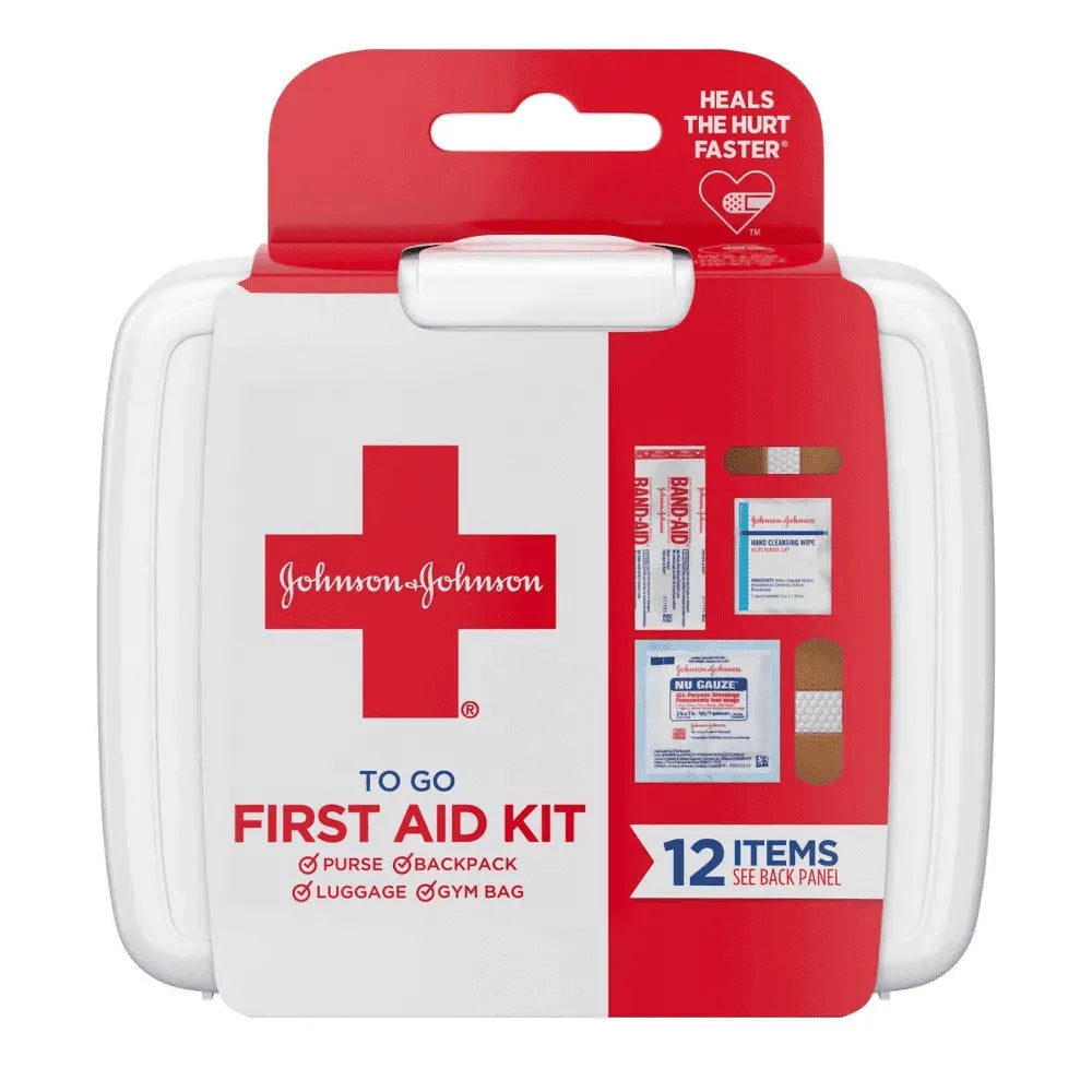 Johnson And Johnson Mini First Aid To Go Kit 1.6Oz (Pack of 48)