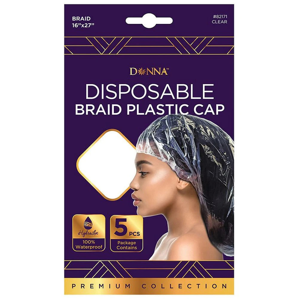 Donna Braid Dosposable Plastic Cap 5pcs nan (Pack of 48)