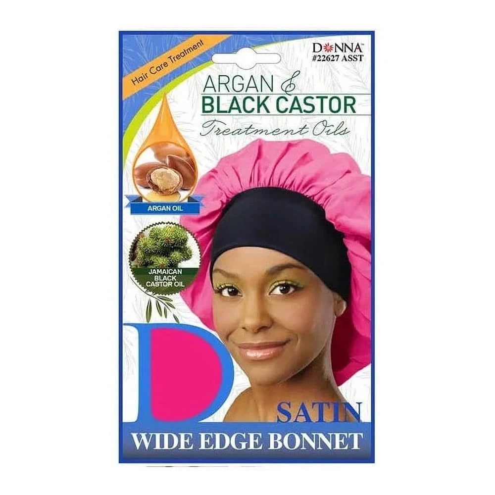 Donna Wide Edge Satin Bonnet #22627 nan (Pack of 48)