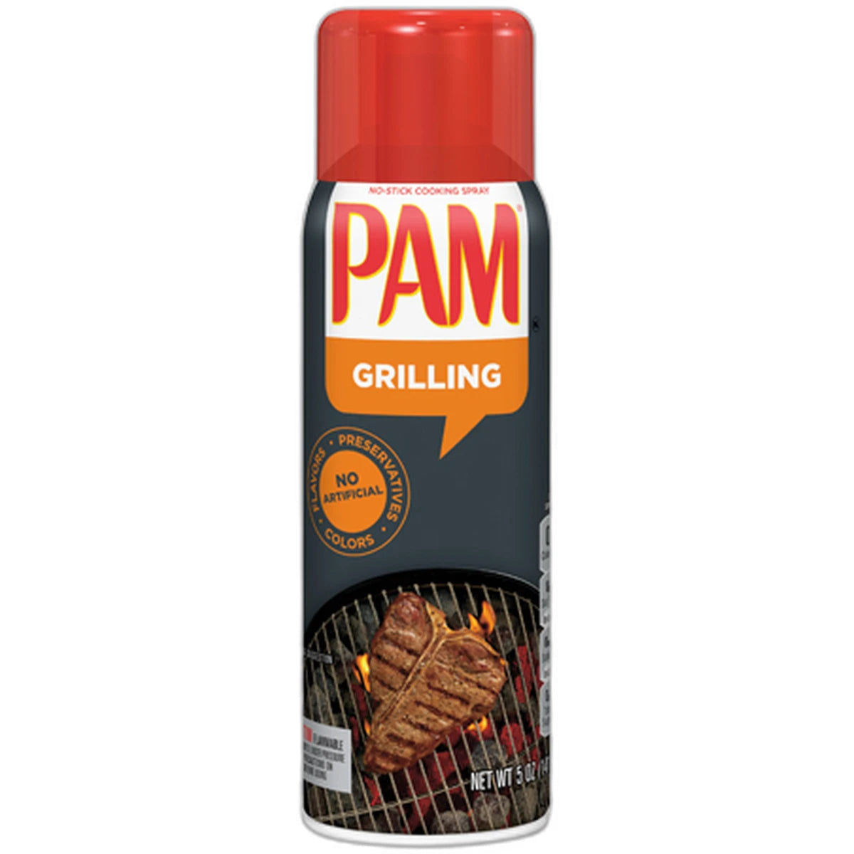 Pam Cooking Spray for Grilling 5Oz (Pack of 12)