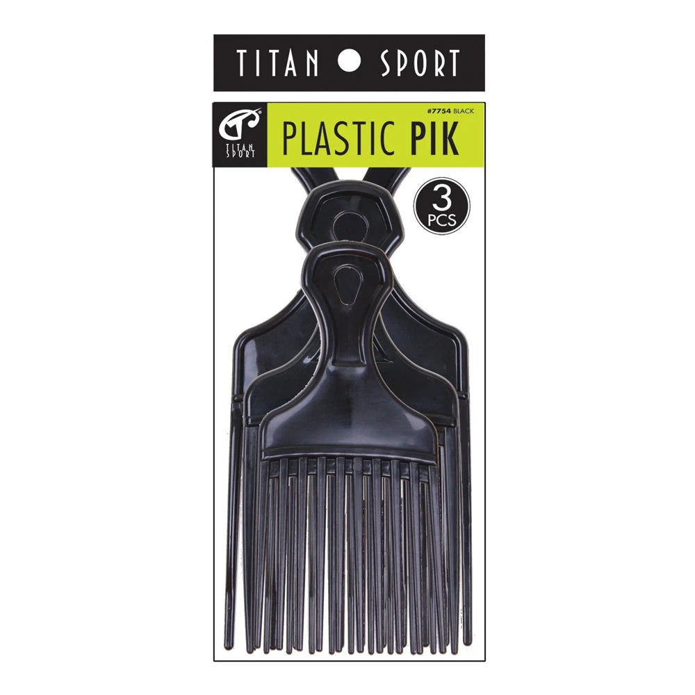Titan Sport Black Plastic Pik 1 ea nan (Pack of 72)