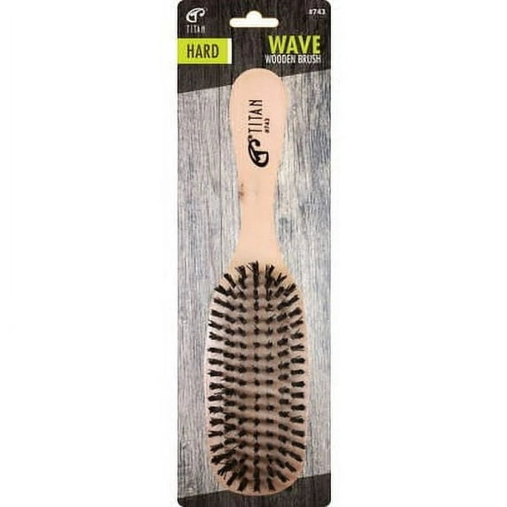 Titan Wave Brush Hrd Brstle Nat Pack of 2 nan (Pack of 24)