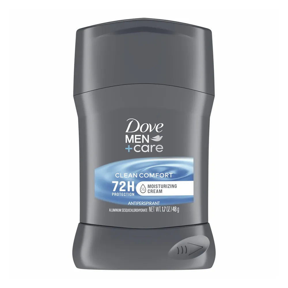 Dove Men And Care Deodorant Stick Clean Comfort 1.7Oz (Pack of 12)