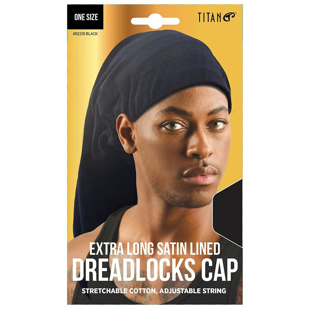 Titan Sport Satin Lined Dreadlock Cap - 1.0 EA nan (Pack of 48)