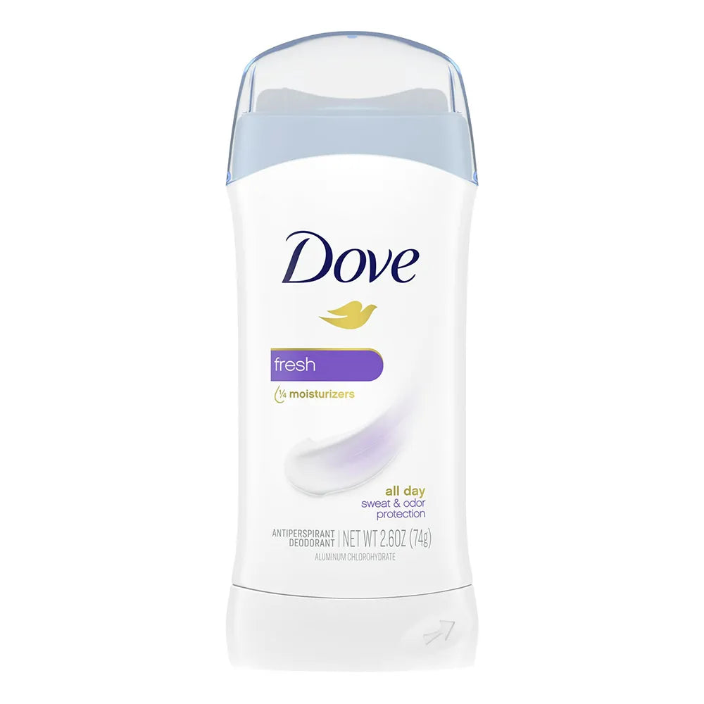 Dove Invisible Solid Anti-Perspirant Deodorant Fresh 2.6Oz (Pack of 12)