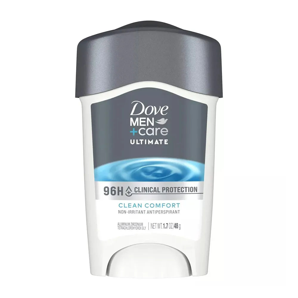 Dove Men Plus Care Clinical Protection Antiperspirant & Deodorant Clean Comfort 1.7Oz (Pack of 24)