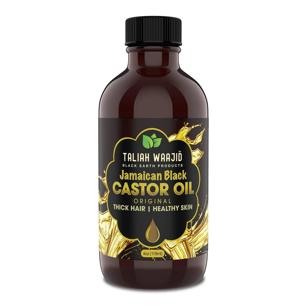 Taliah Waajid Black Earth Products Jamaican Black Castor Oil Original 4oz 4 Oz (Pack of 6)