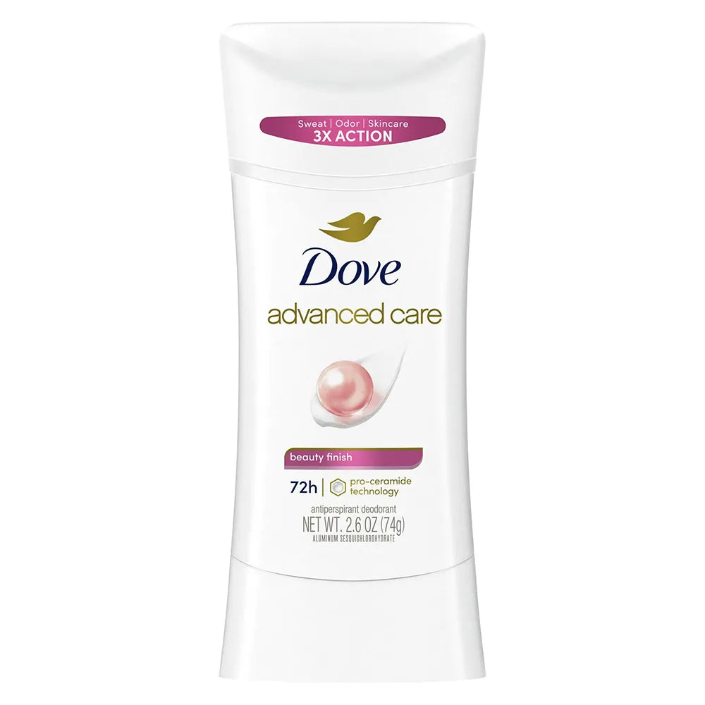 Dove Advanced Care Antiperspirant Deodorant Beauty Finish 2.6Oz (Pack of 12)