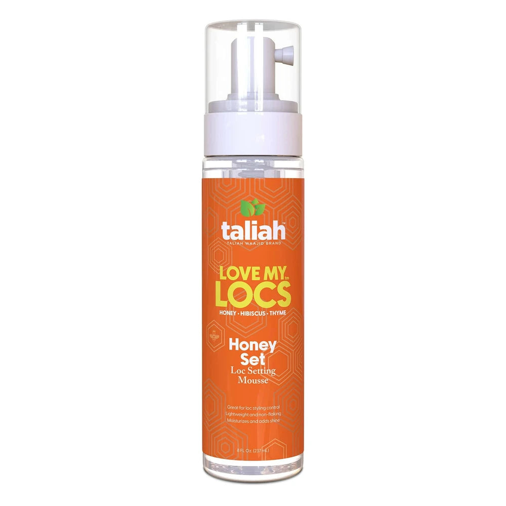 Taliah Waajid Love My Locs Honey Set Loc Setting Mousse - 8 oz 8 Fl. Oz (Pack of 6)