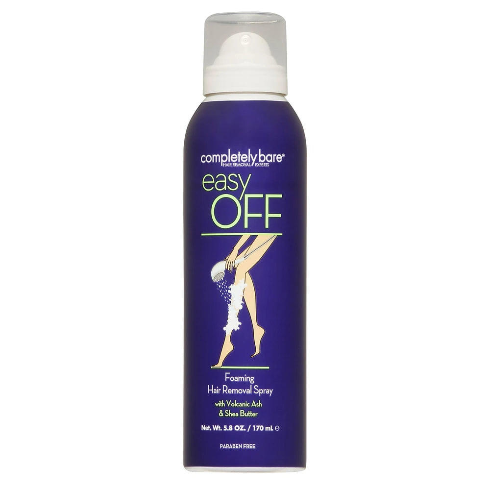 Completely Bare easy OFF Foaming Hair Removal Spray 5.8OZ 5.8 Oz (Pack of 12)