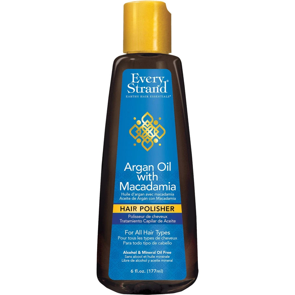 Every Strand Argan Oil with Macadamia Hair Polisher 6 fl oz 6 Fl. Oz (Pack of 6)