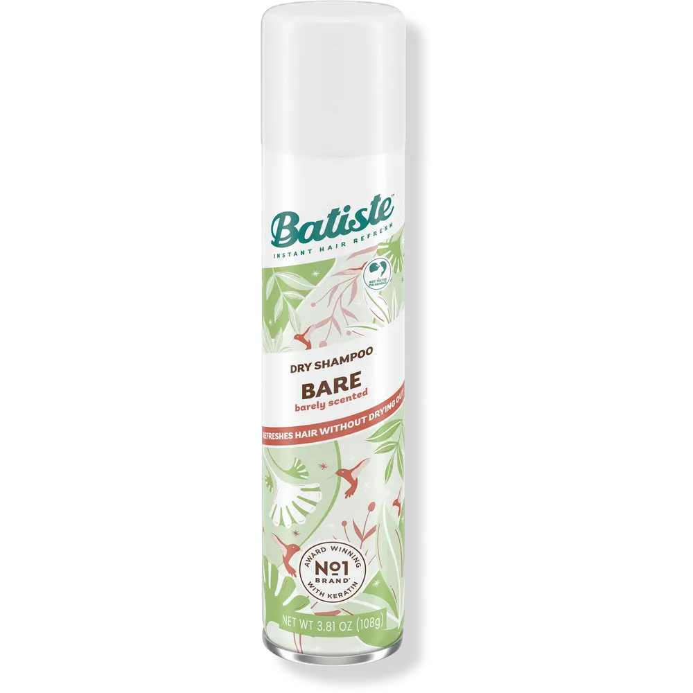 Batiste Bare Dry Shampoo Barely Scented 3.81 Oz (Pack of 12)