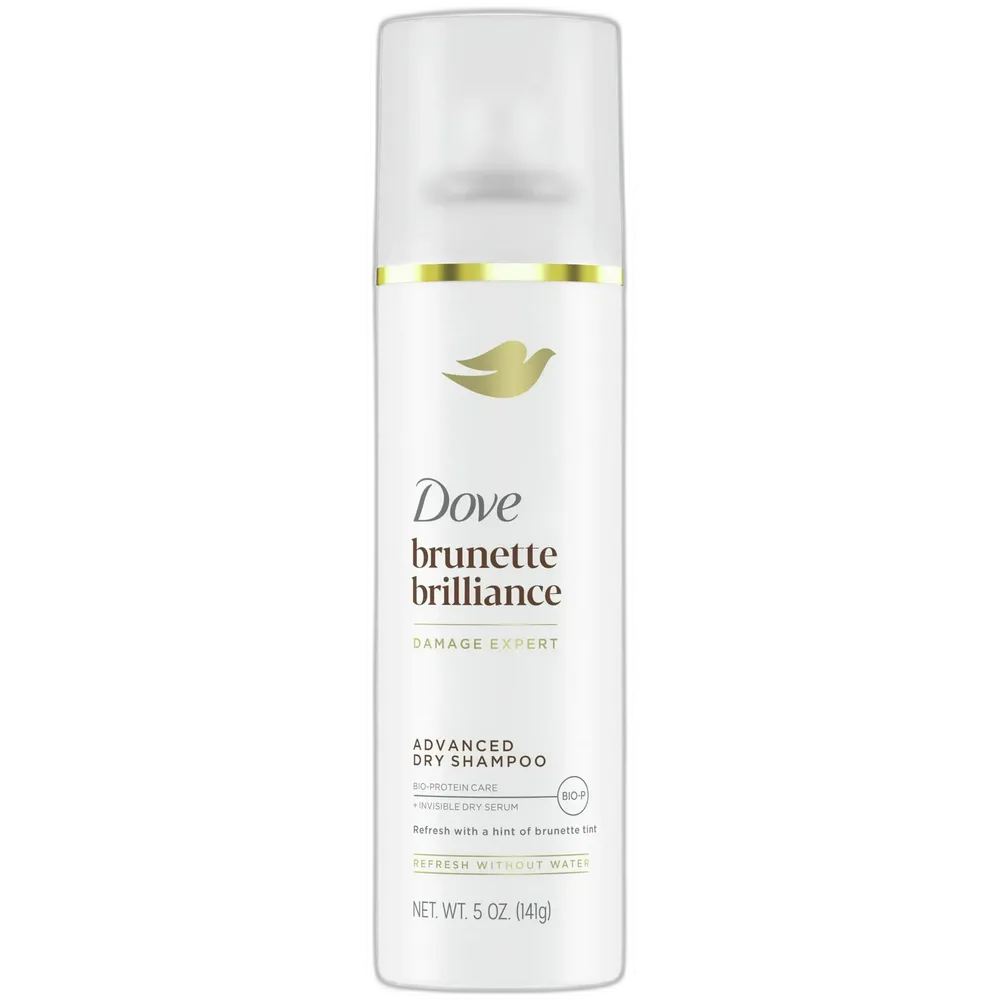 Dove Brunette Brilliance Advanced Dry Shampoo. 5 oz (Pack of 12)