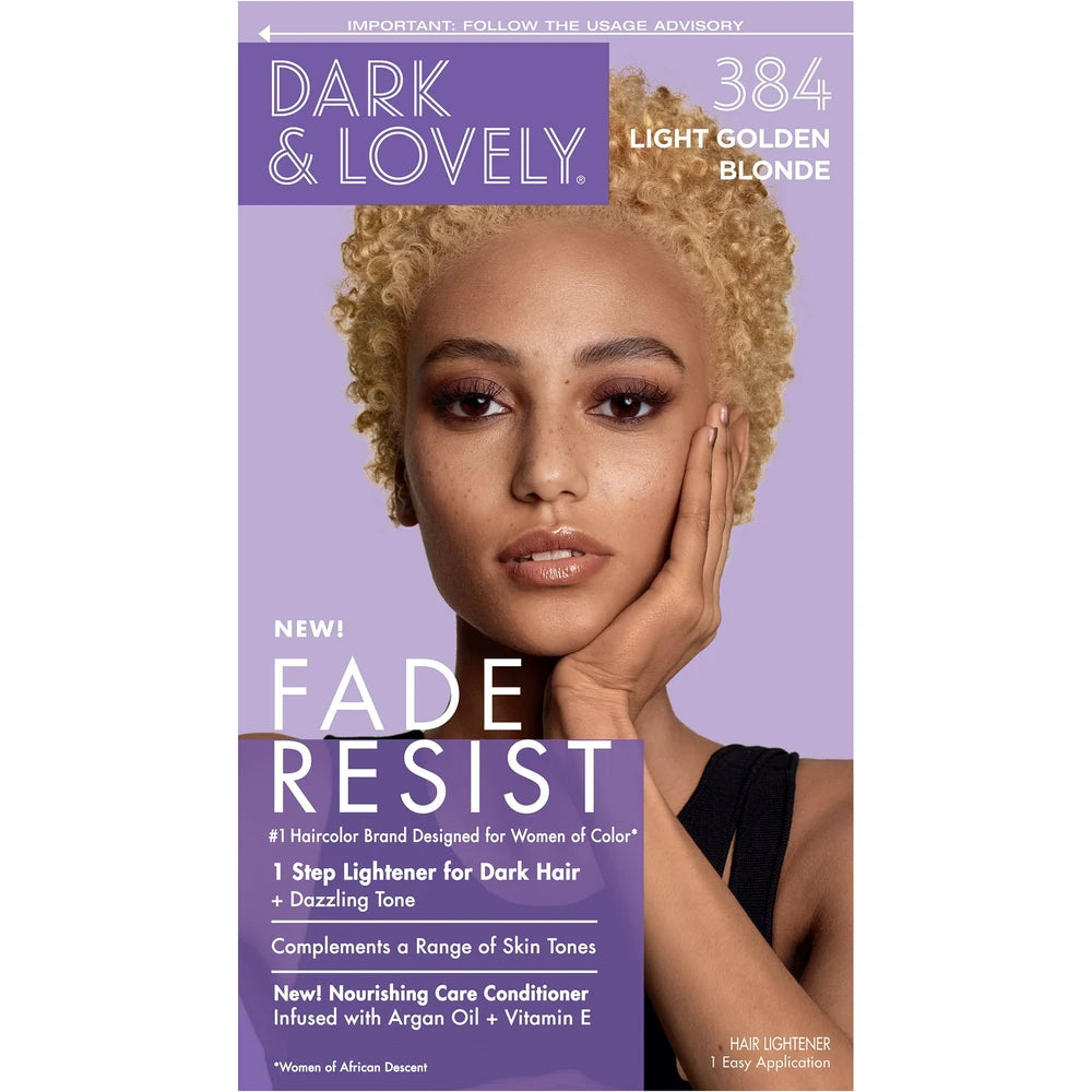 Dark and Lovely Fade Resist Rich Conditioning Hair Color - Light Golden Blonde - nan (Pack of 12)