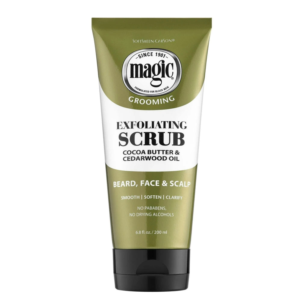 Softsheen-Carson Magic Men's Grooming Facial Exfoliating Scrub 6.8 Fl. Oz (Pack of 24)