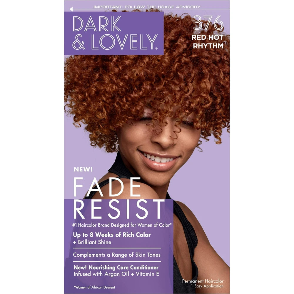 SoftSheen-Carson Dark & Lovely Fade Resist Hair Color 376 Red Hot Rythm nan (Pack of 12)