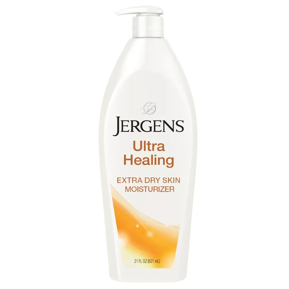Jergens Ultra Healing Body Lotion Moisturizer for Dry Skin with Vitamins C 21 Fl. Oz (Pack of 12)
