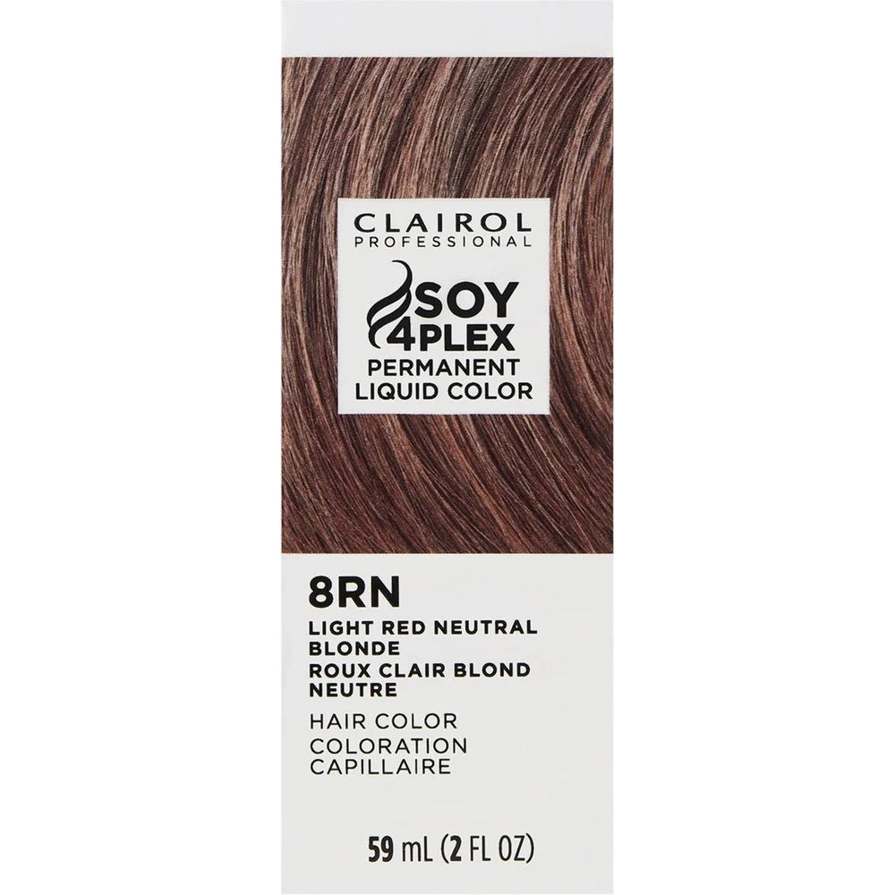 Clairol Soy 4Plex Liquicolor Permanente 8Rn/71Rg Light Red Neutral Blonde 2 Fl. Oz (Pack of 72)