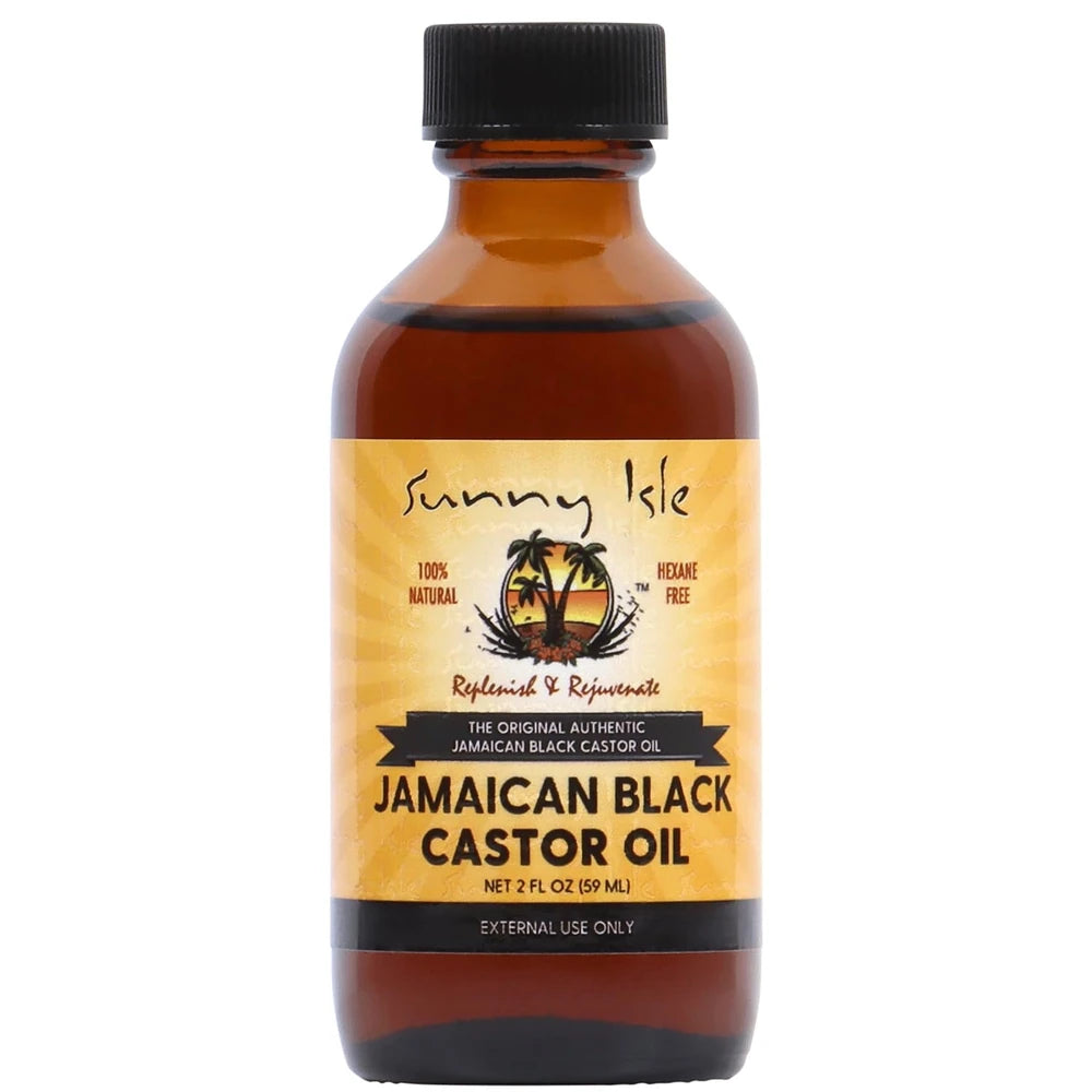 Sunny Isle Jamaican Black Castor Oil 2 Fl. Oz (Pack of 6)