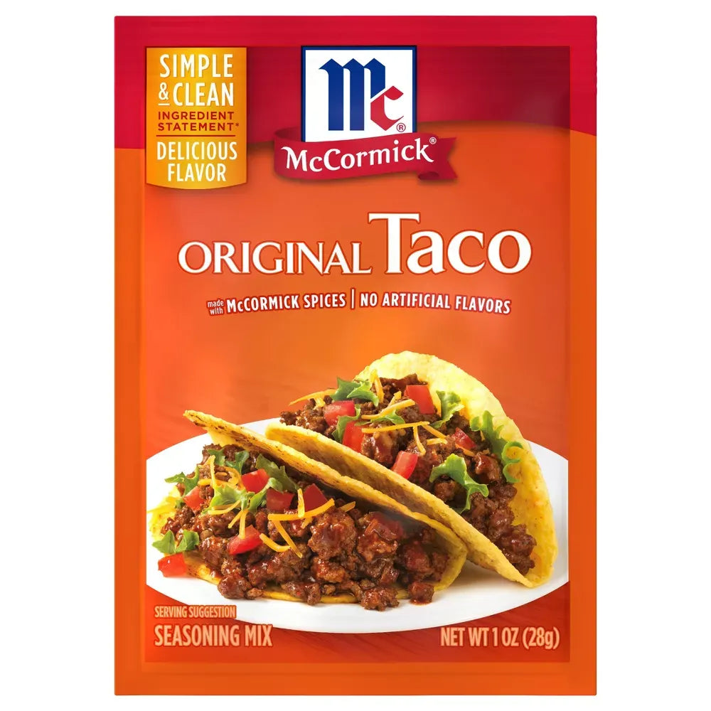 McCormick Taco Seasoning Mix 1Oz (Pack of 24)