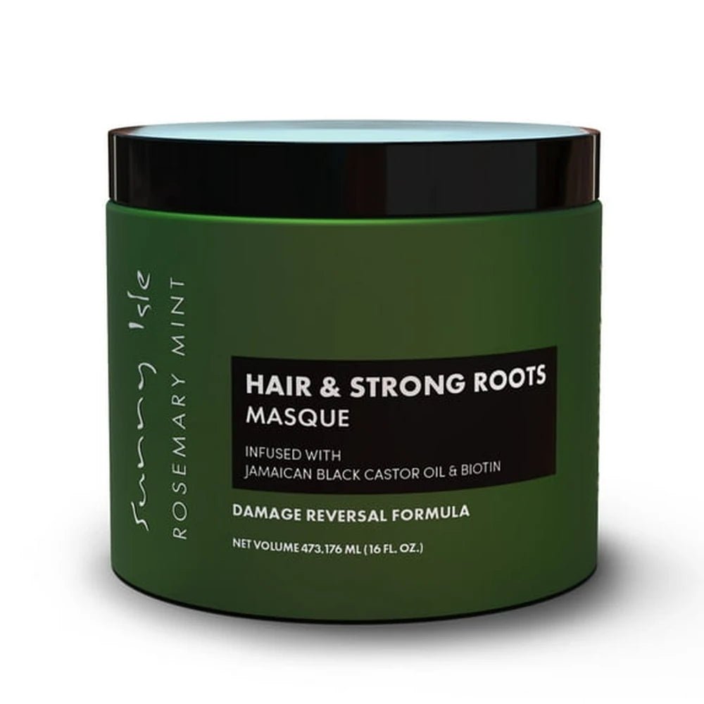 Sunny Isle Rosemary Mint Hair and Strong Roots Masque 16oz (Pack of 6)