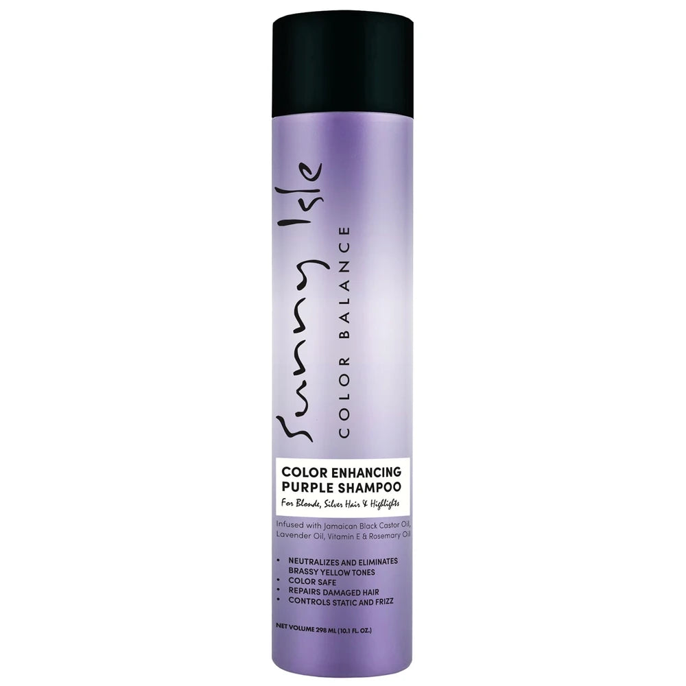 Sunny Isle Color Enhancing Purple Shampoo 10.1oz (Pack of 6)