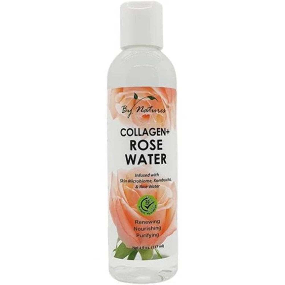 Collagen Plus Rose Water (6 Oz) By By Natures (BYN48136) Beauty Supply Products (Pack of 12)