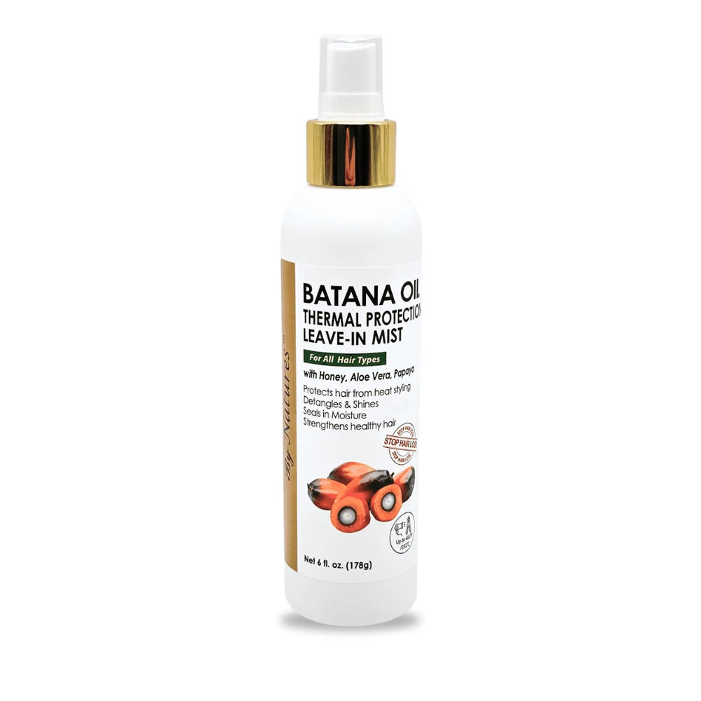 By Natures Batana Oil Thermal Protection Leave In Mist 6 fl.oz (Pack of 12)