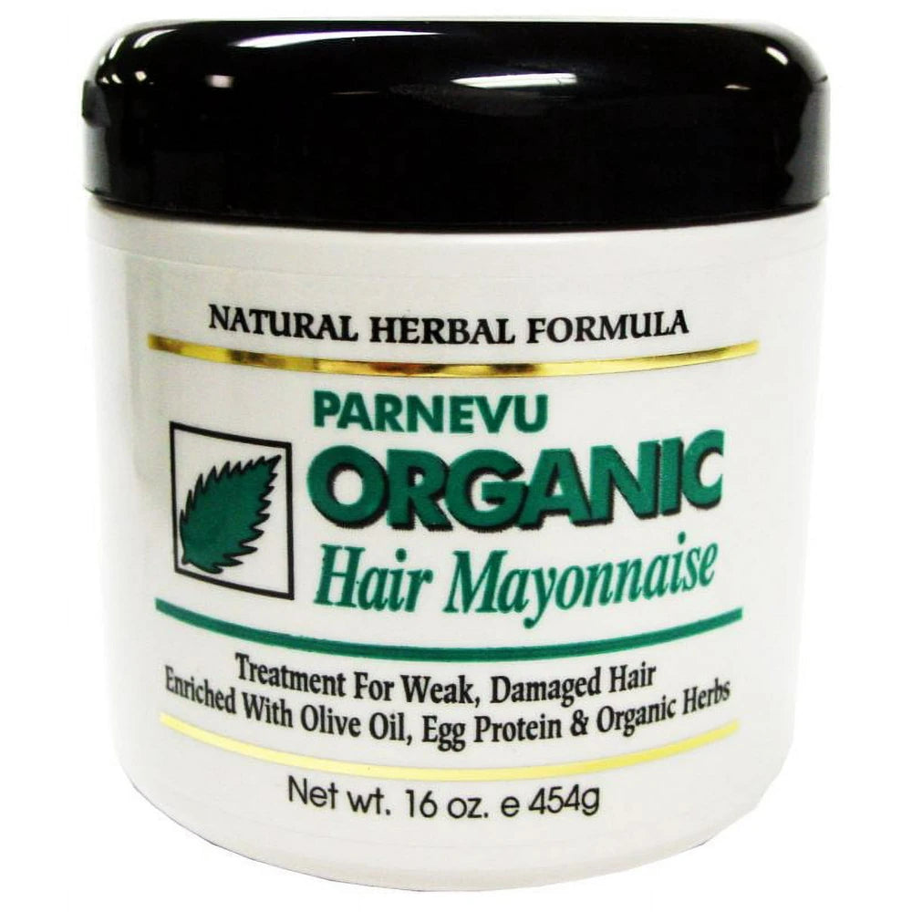 Parnevu Organic Hair Mayonnaise 16 Oz (Pack of 6)