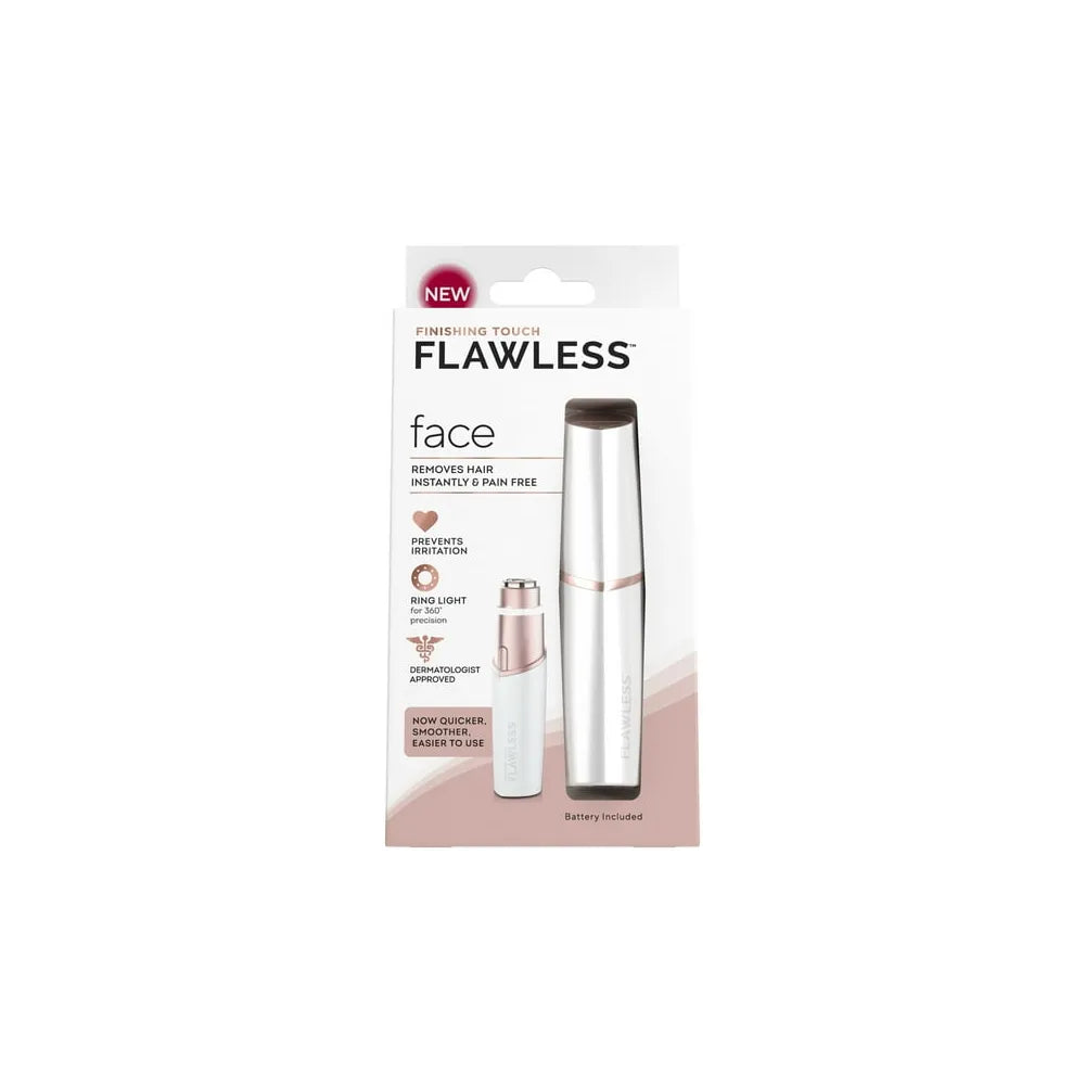 Flawless Face Shaver White 2.4Oz (Pack Of 6)