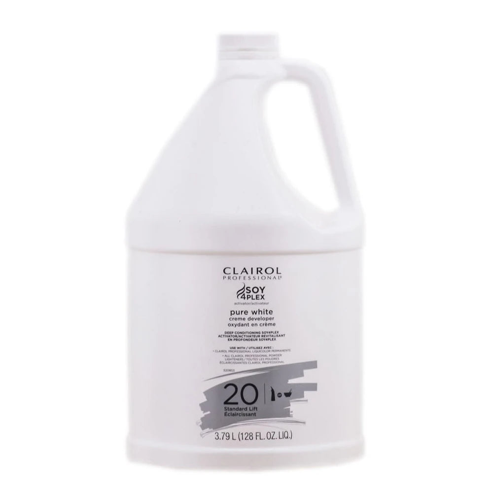 Clairol Pure White Crème protective conditioners Gel 128 oz (Pack of 4)