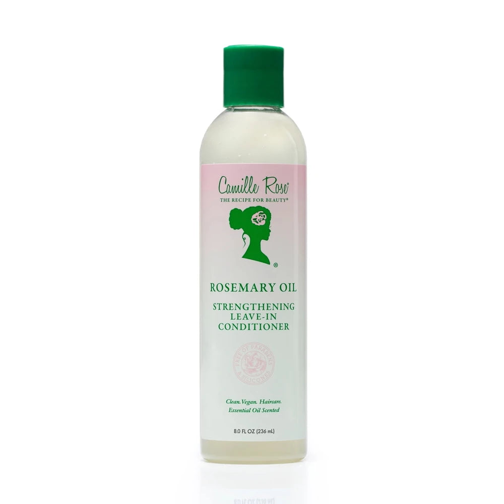Camille Rose Rosemary Oil Strengthening Soften & Moisturize All Ages Leave-In Conditioner with Rosemary Oil & Peppermint Oil - 8 fl oz (Pack of 6)