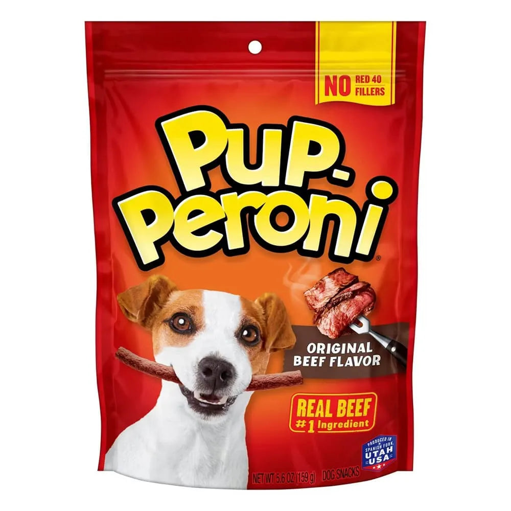 Pup-Peroni Original Beef Flavor Dog Treats 5.6Oz (Pack of 8)