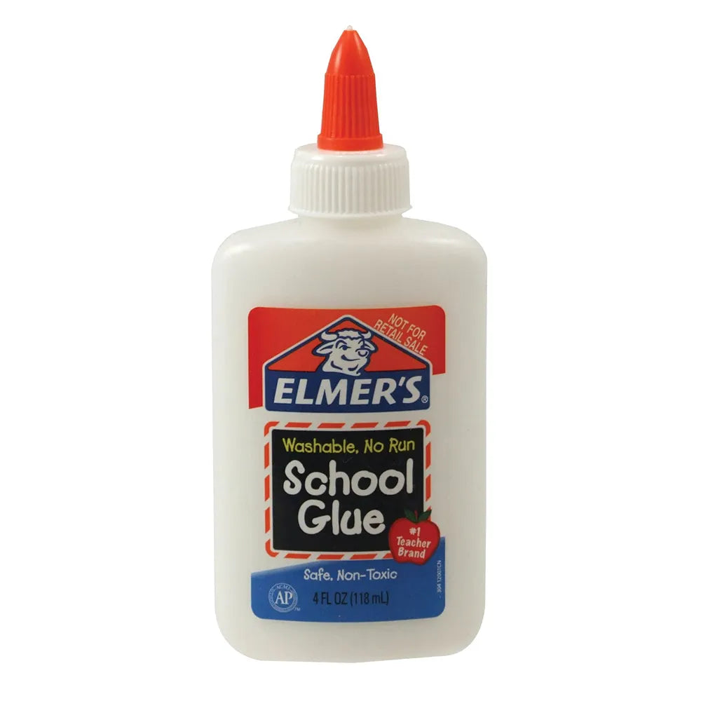 Elmers Washable School Glue Non Toxic 4Oz (Pack of 48)