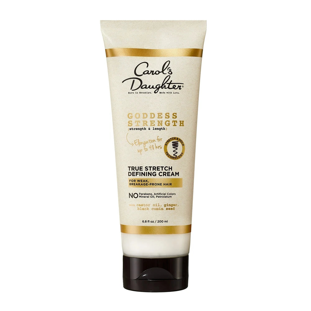 Carol's Daughter Goddess Strength True Defining Cream with Castor Oil for with All Hair Types 6.8. Oz (Pack of 6)