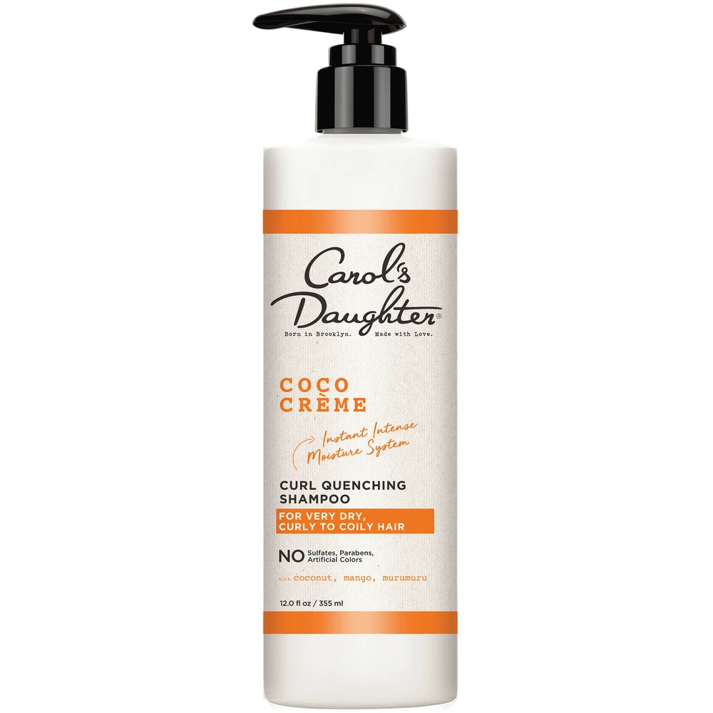 Carol's Daughter Coco Creme Moisturizing Daily Shampoo for Dry Hair, with Coconut Oil, 12 fl oz