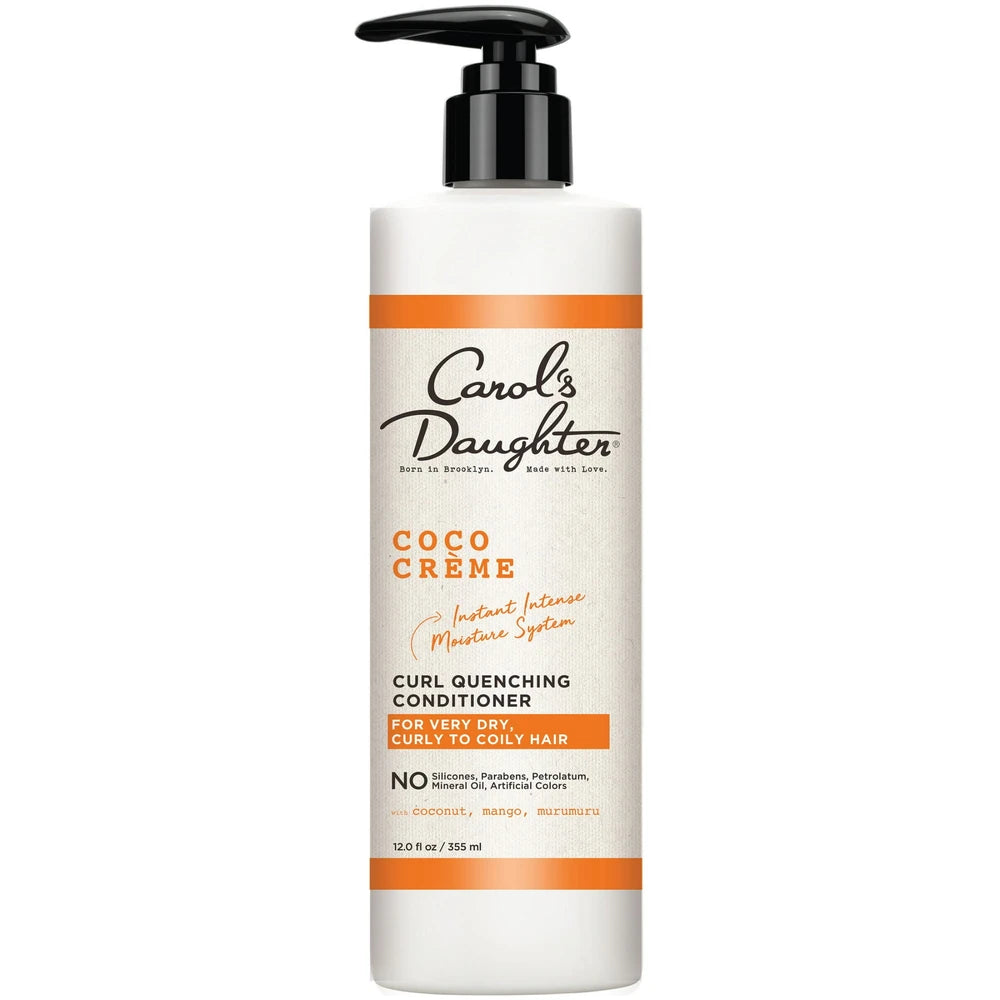 Carol's Daughter Cocoa Creme Moisturizing Deep Conditioner for All Hair Types, Coconut Oil, 12 fl oz (Pack of 6)