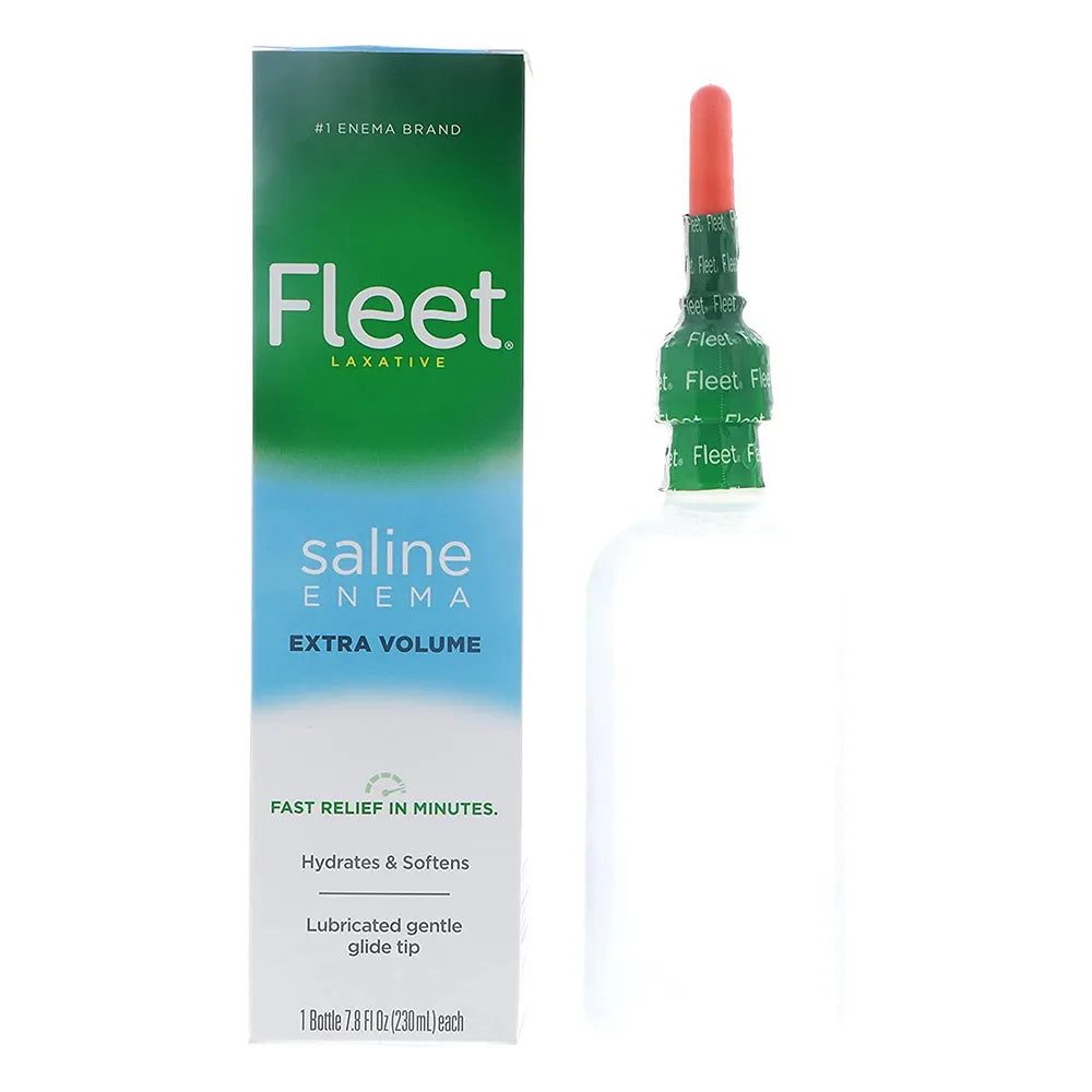 Fleet Enema Extra Cleaning Latex Free 7.8Oz (Pack of 24)