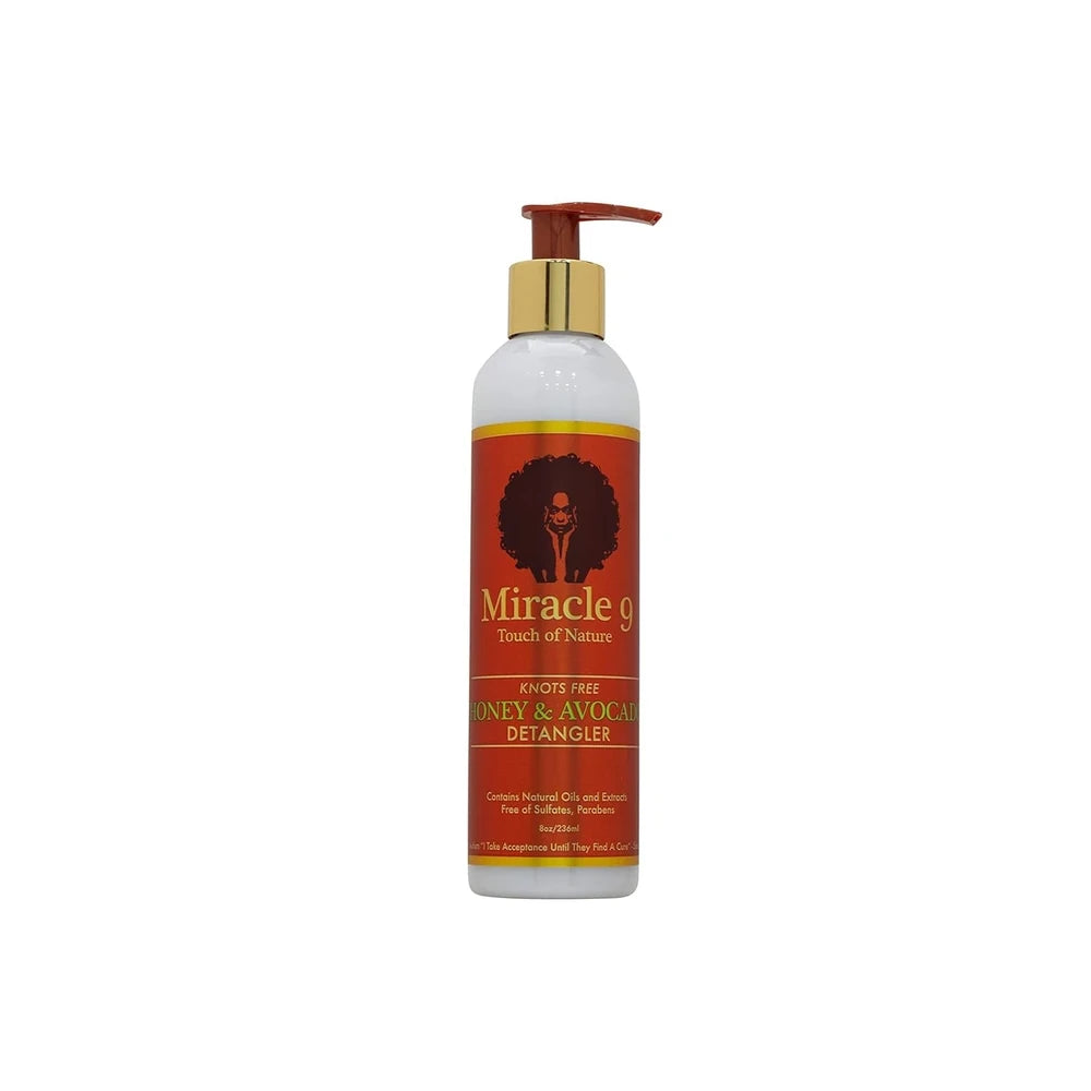 Miracle 9 Honey & Avocado Detangler, 8 Oz (Pack of 6)