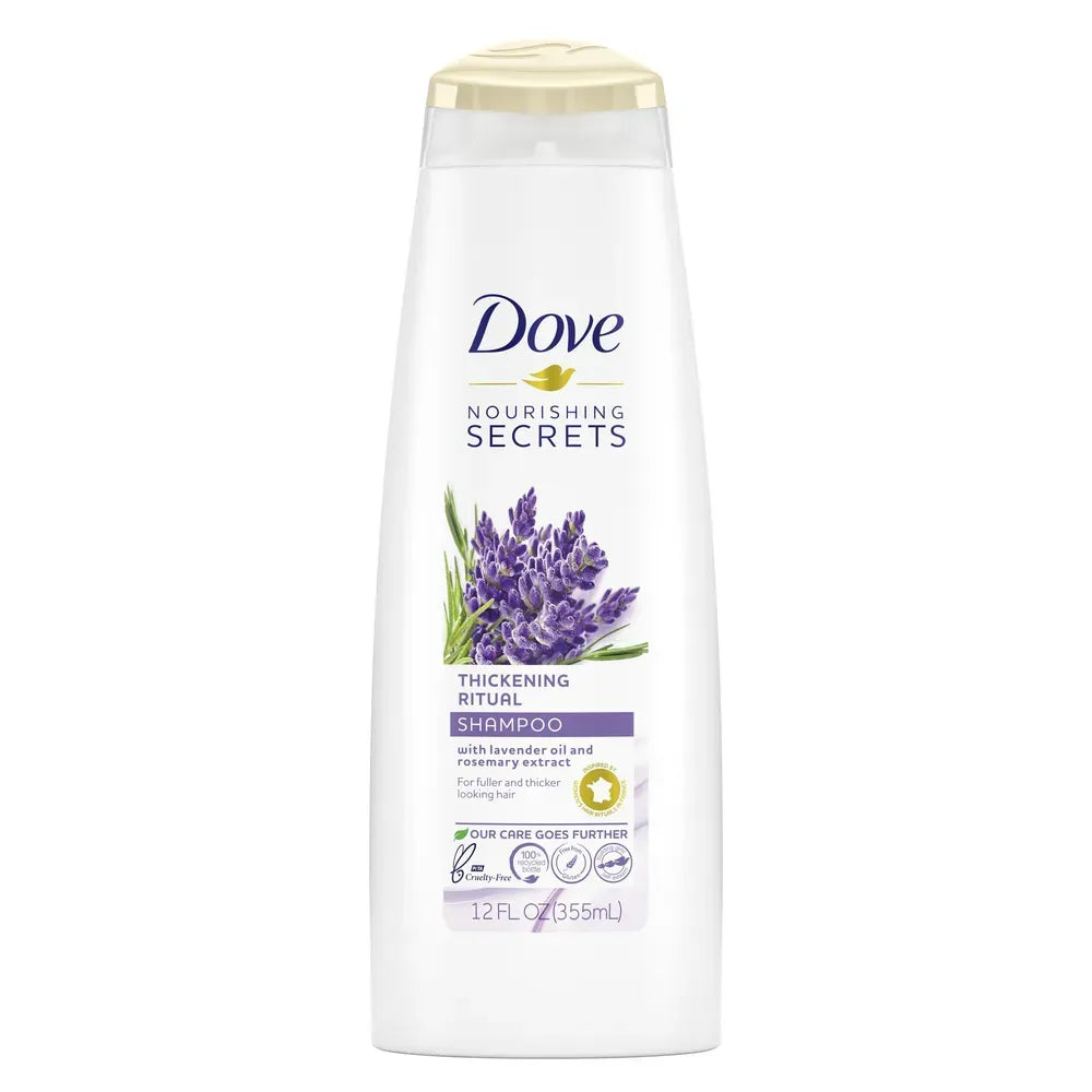 Dove Nourishing Secrets Thickening Shampoo 12Oz (Pack of 6)