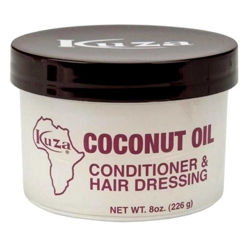 Kuza Coconut Oil Conditioner And Hair Dressing 8oz (Pack of 3)