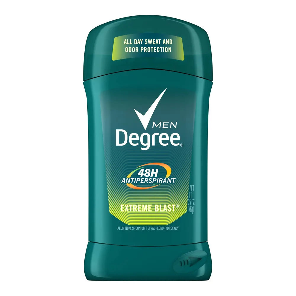 Degree Anti-Perspirant Deodorant Invisible Solid Extreme Blast 2.6Oz (Pack of 12)