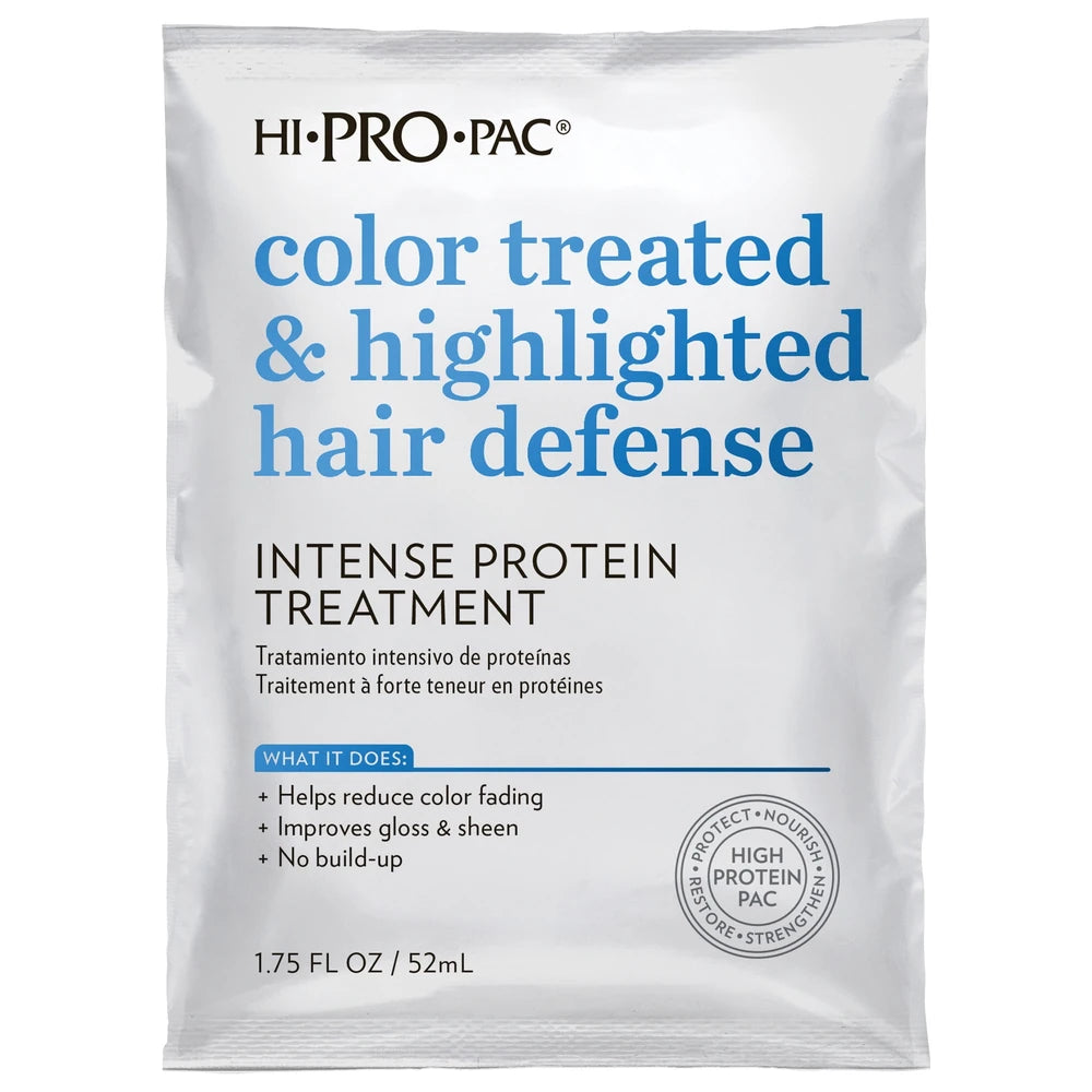 Hi-Pro-Pac Intense Protein Treatment for Colored and Highlighted Hair Defense 1.75 Oz (Pack of 48)