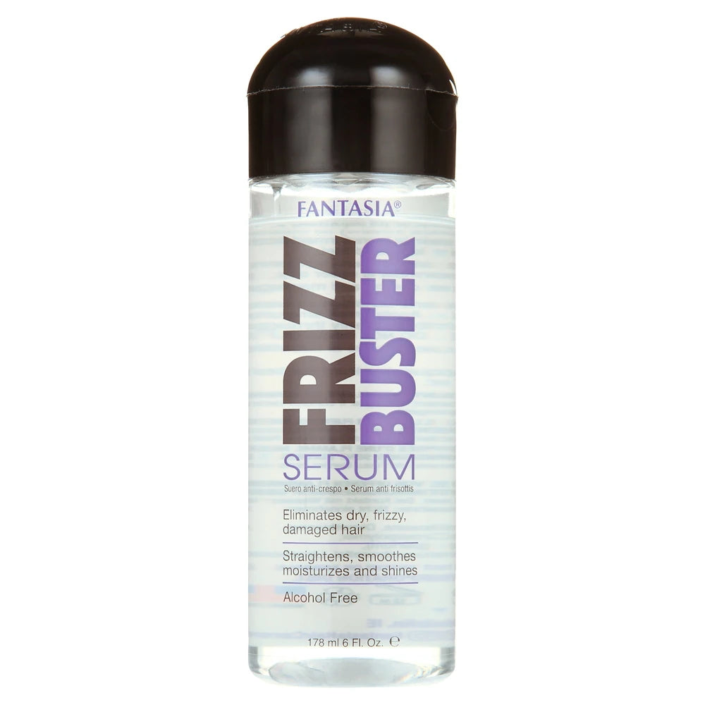 Fantasia Frizz Buster Humidity Resistant Moisturizing Hair Serum, 6 fl oz- (Pack of 6)