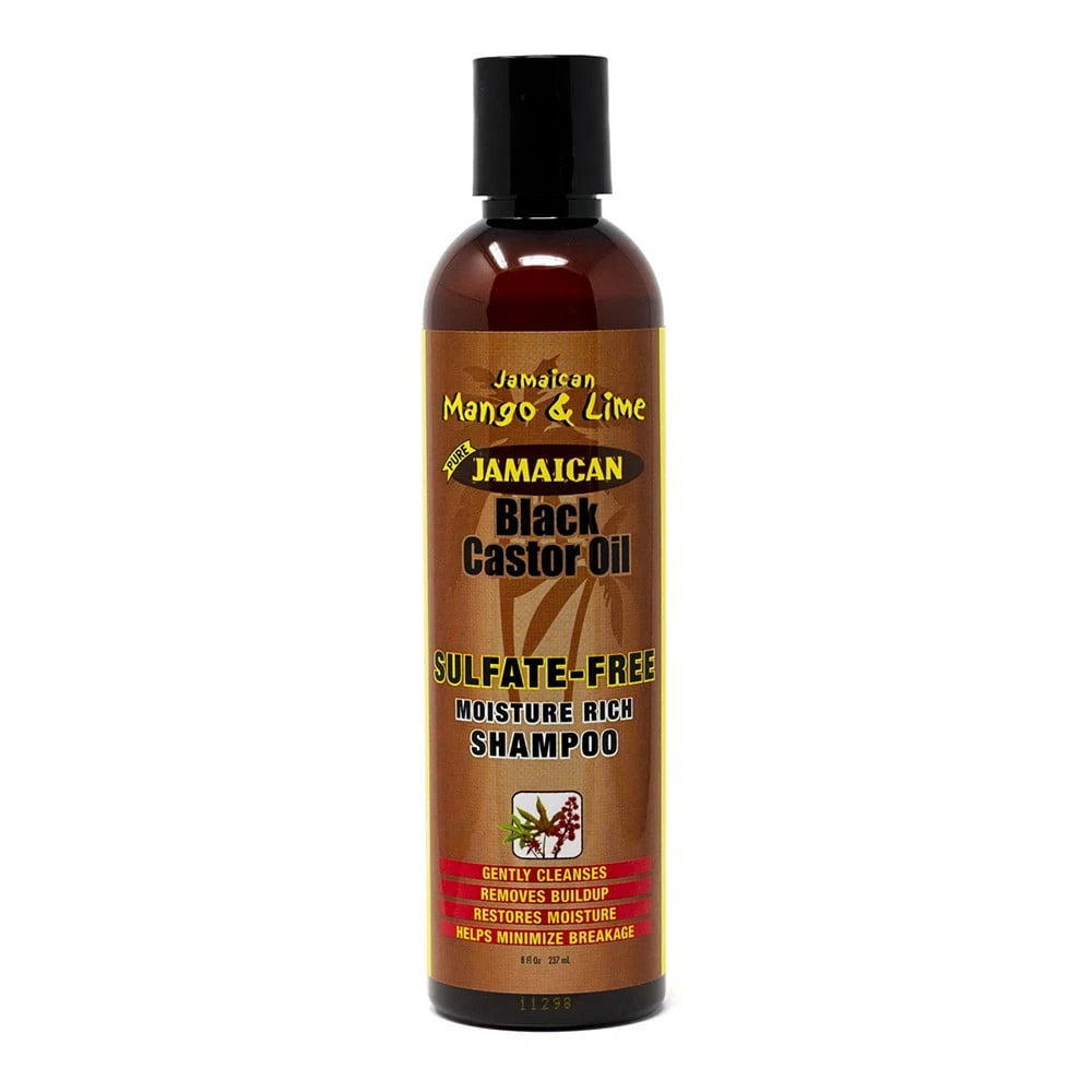 Jamaican Mango Lime - Black Castor Oil Moisture Rich Shampoo 8Oz (Pack of 6)