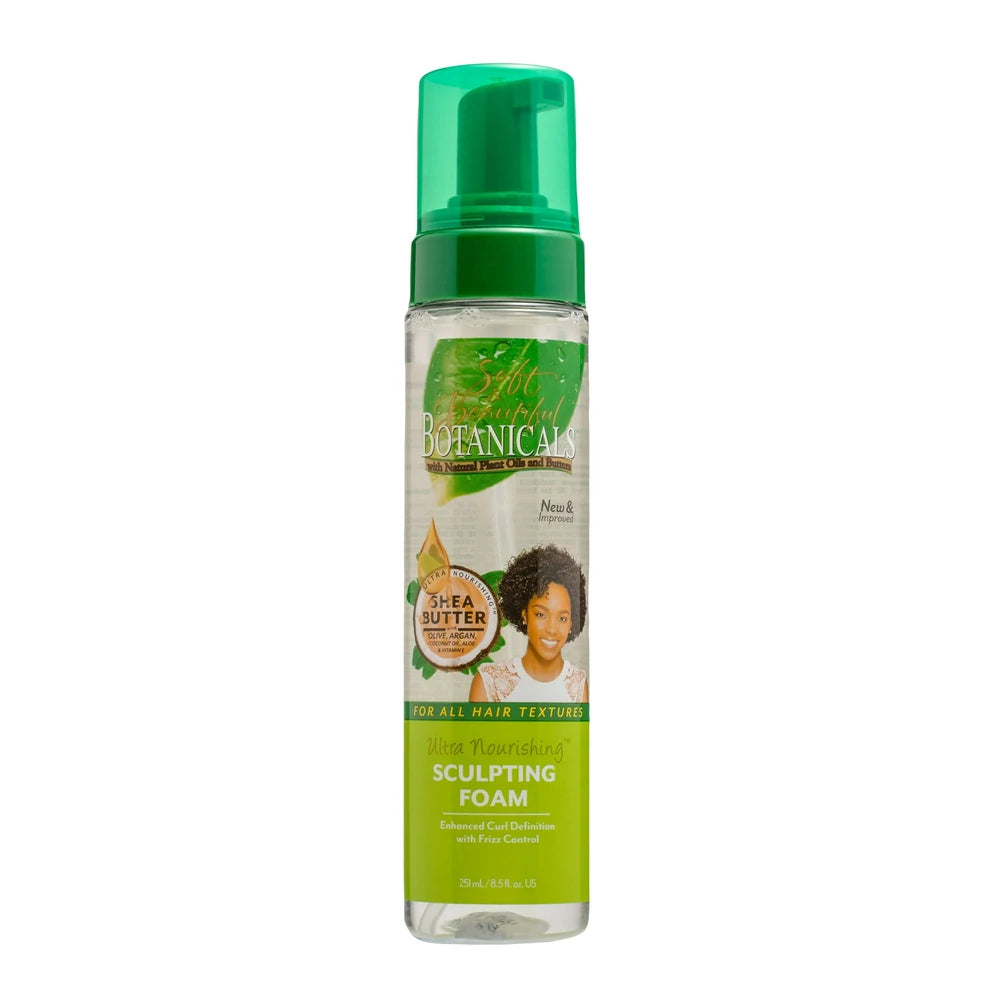 Soft & Beautiful Botanicals Ultra Nourishing Sculpting Foam 8.5 fl. oz. Pump (Pack of 12)