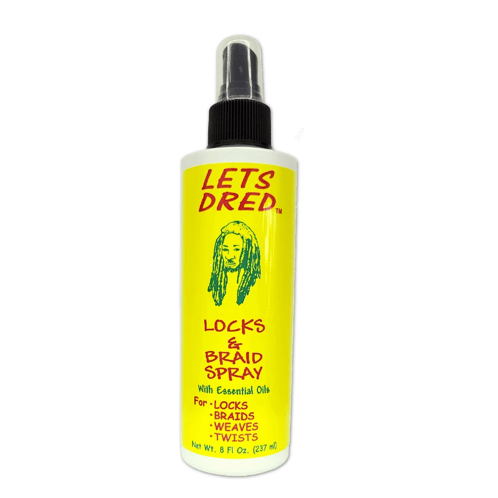 Lets Dred Locks & Braid Spray with Essential Oils Net.Wt 8 fl.oz (Pack of 12)