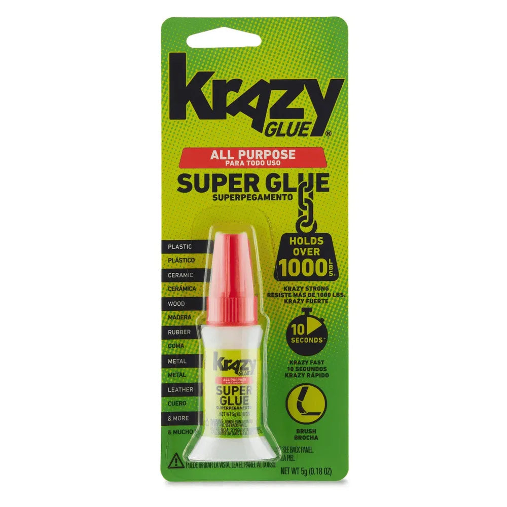 Elmers All Purpose Brush On Instant Krazy Glue 0.18Oz (Pack Of 48)