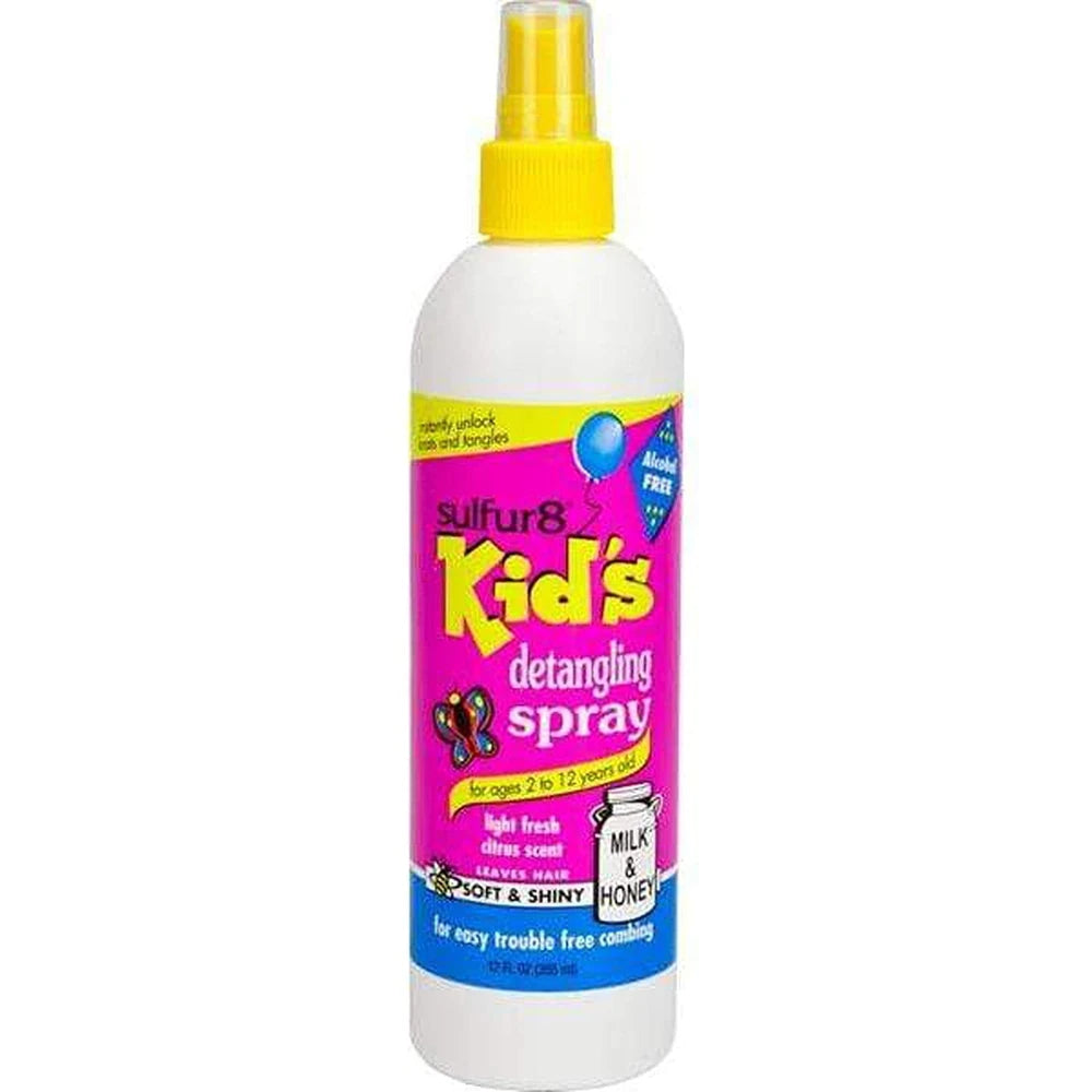 Sulfur 8 Kid s Detanging Spray 12 oz (Pack of 12)